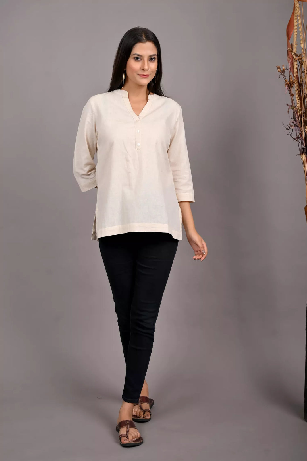 ecru-short-kurta-1
