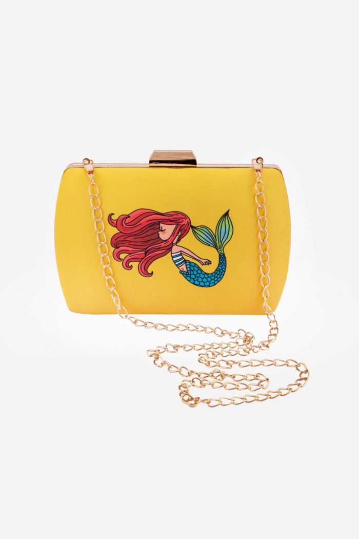 Yellow Clutch Bag