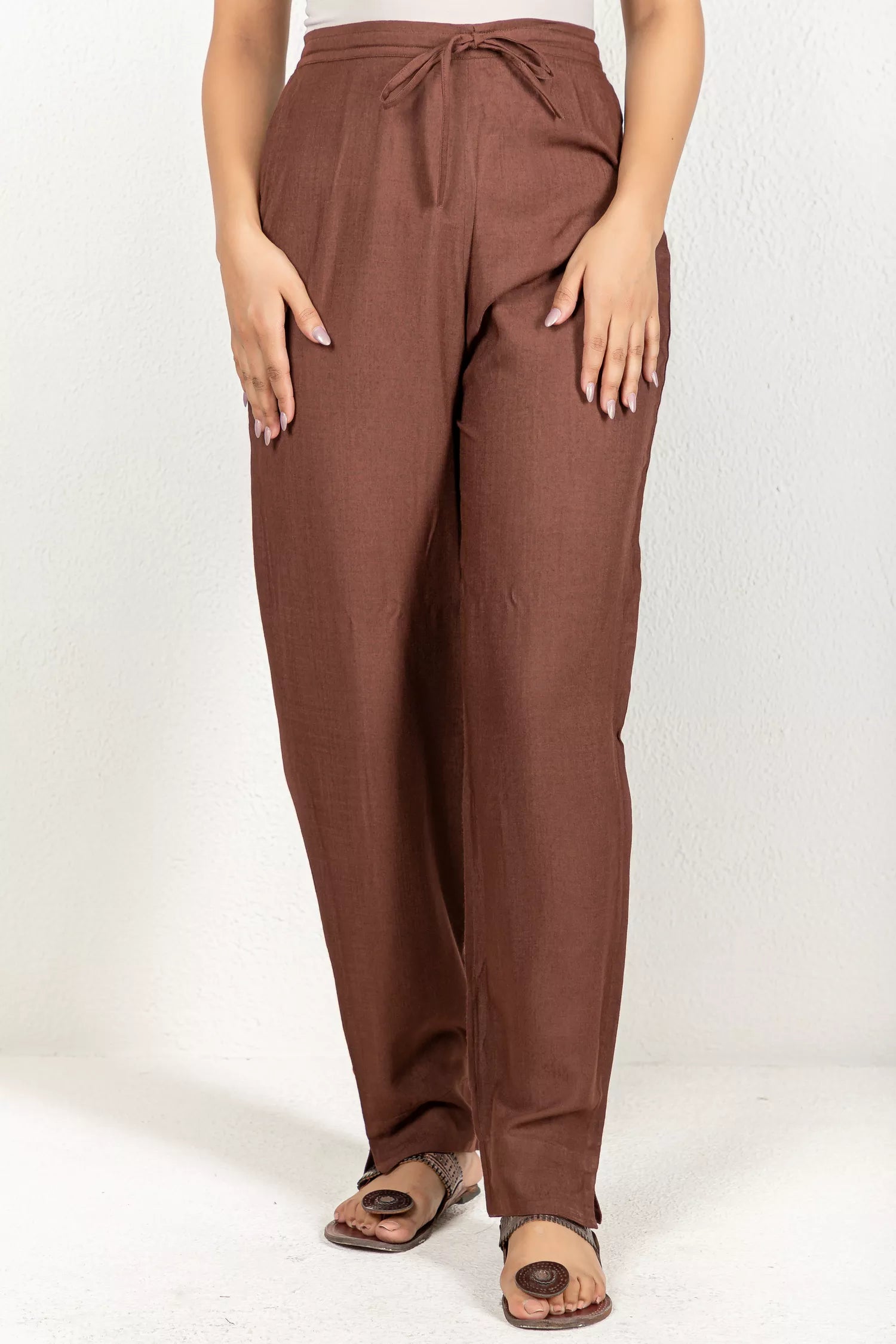 Chocolate Brown Pants – IndieJhola