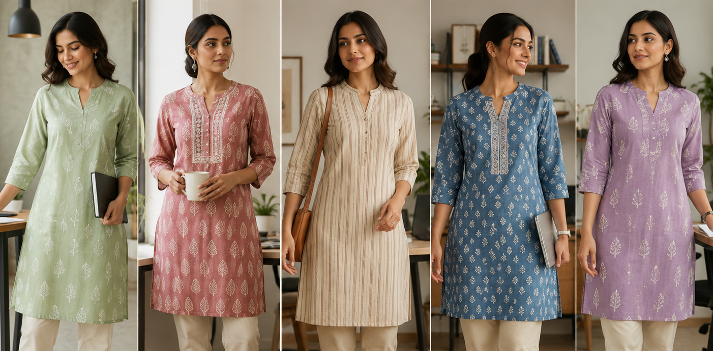 Office Wear Kurta