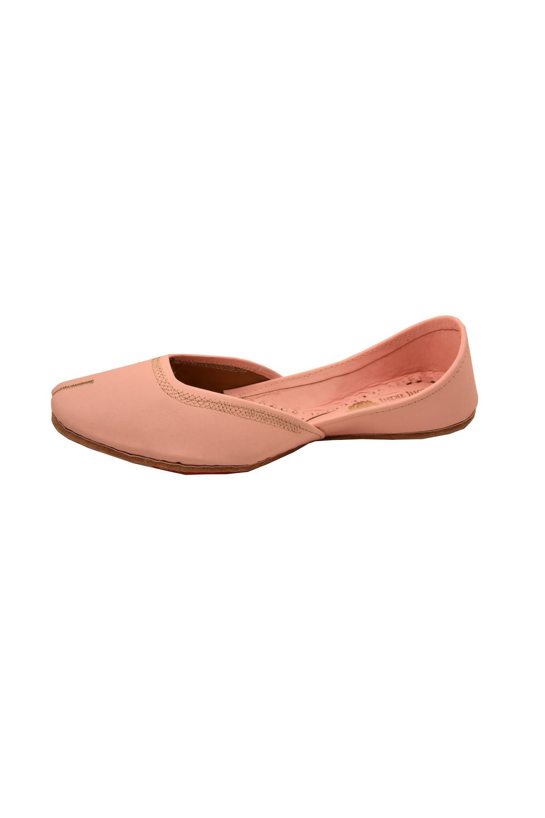 Pink Faux Leather Jutti