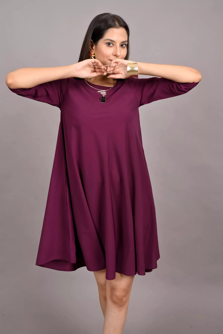 Georgette Flaired Dress