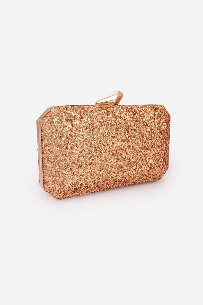 Golden Clutch Bag