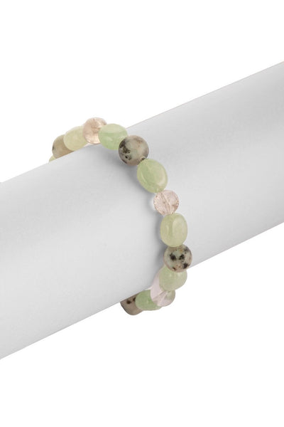 Pastel Shade Multi Coloured Stone Beaded Bracelet