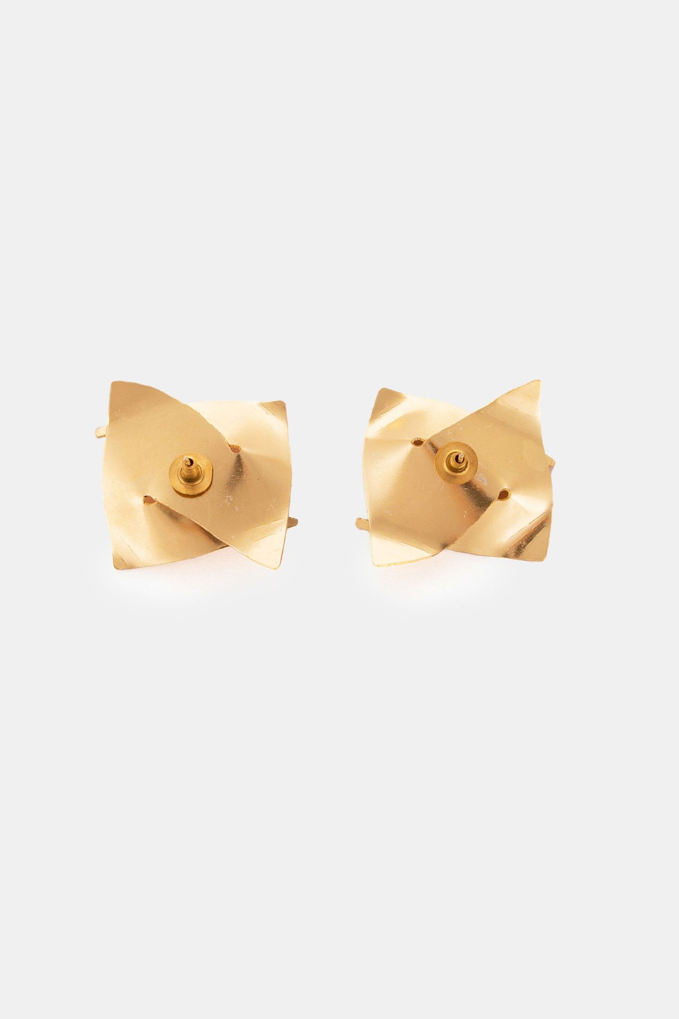 Geometric Shape Golden Lightweight Earring