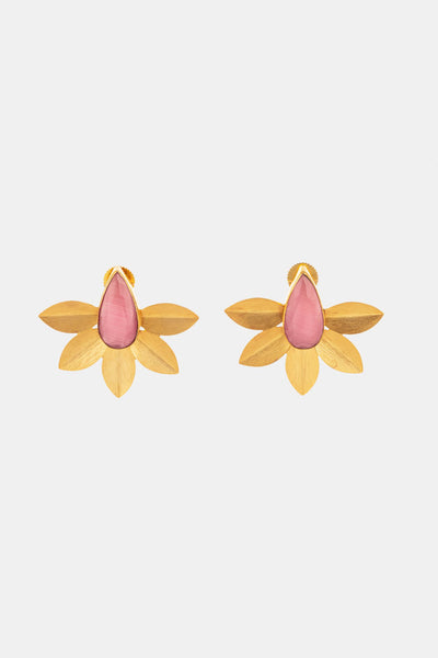 Four Petal Flower Earring