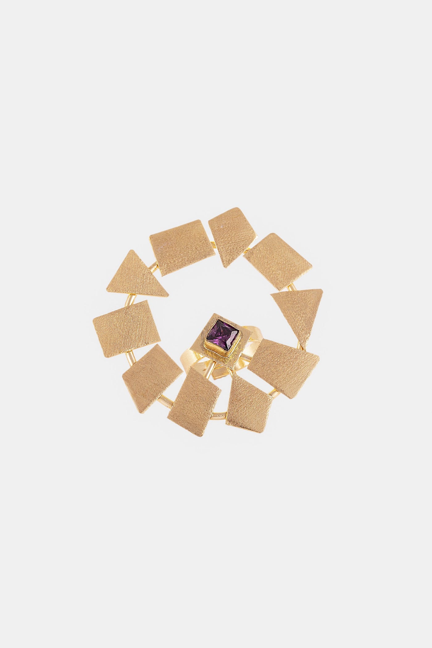 Windmill Gold Colour Fashion Ring