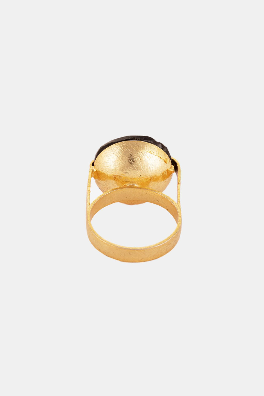 Onyx One Stone Fashion Ring