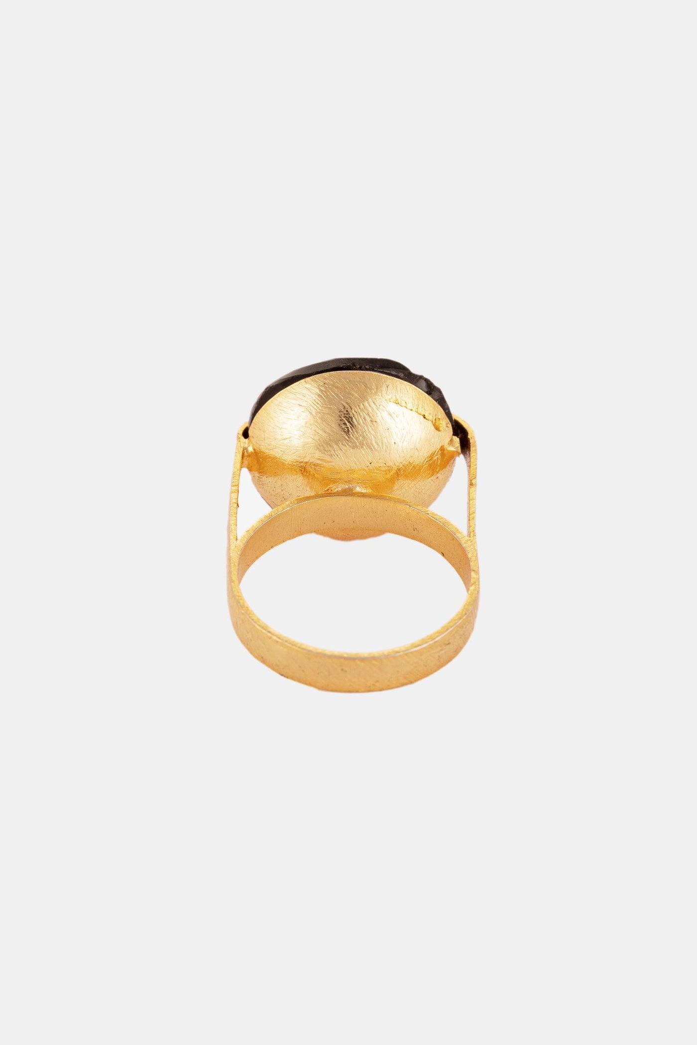 Onyx One Stone Fashion Ring