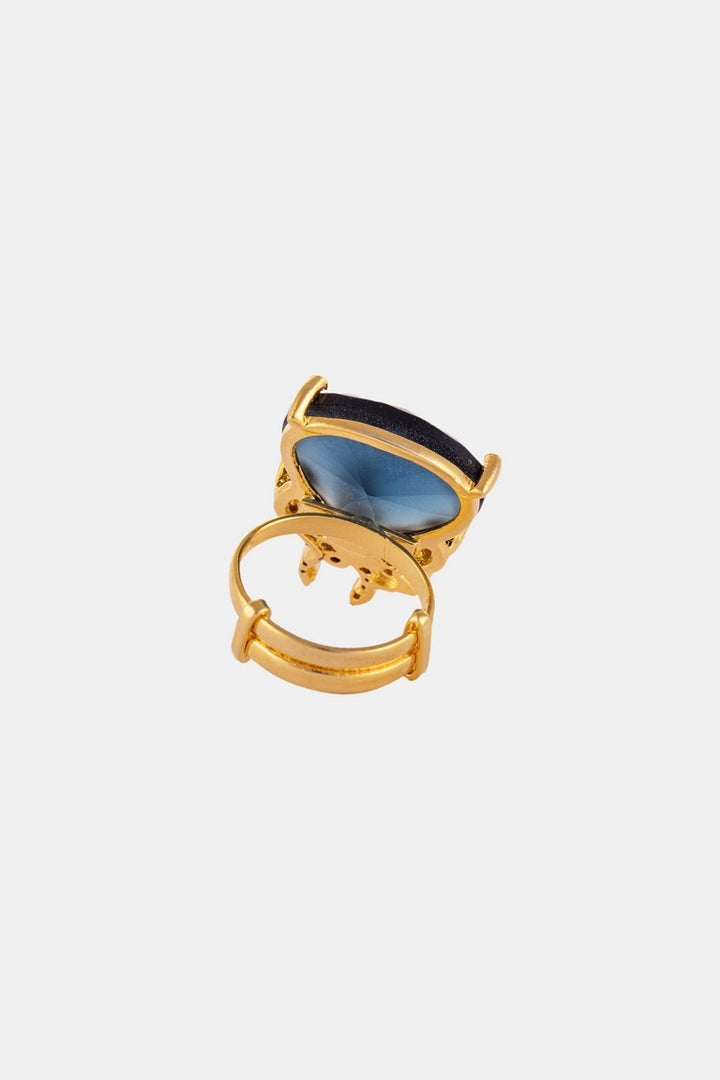 Western Blue Stone Ring