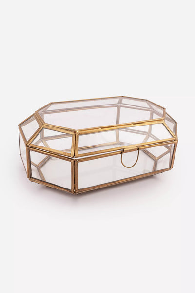 Octagon Glass Box