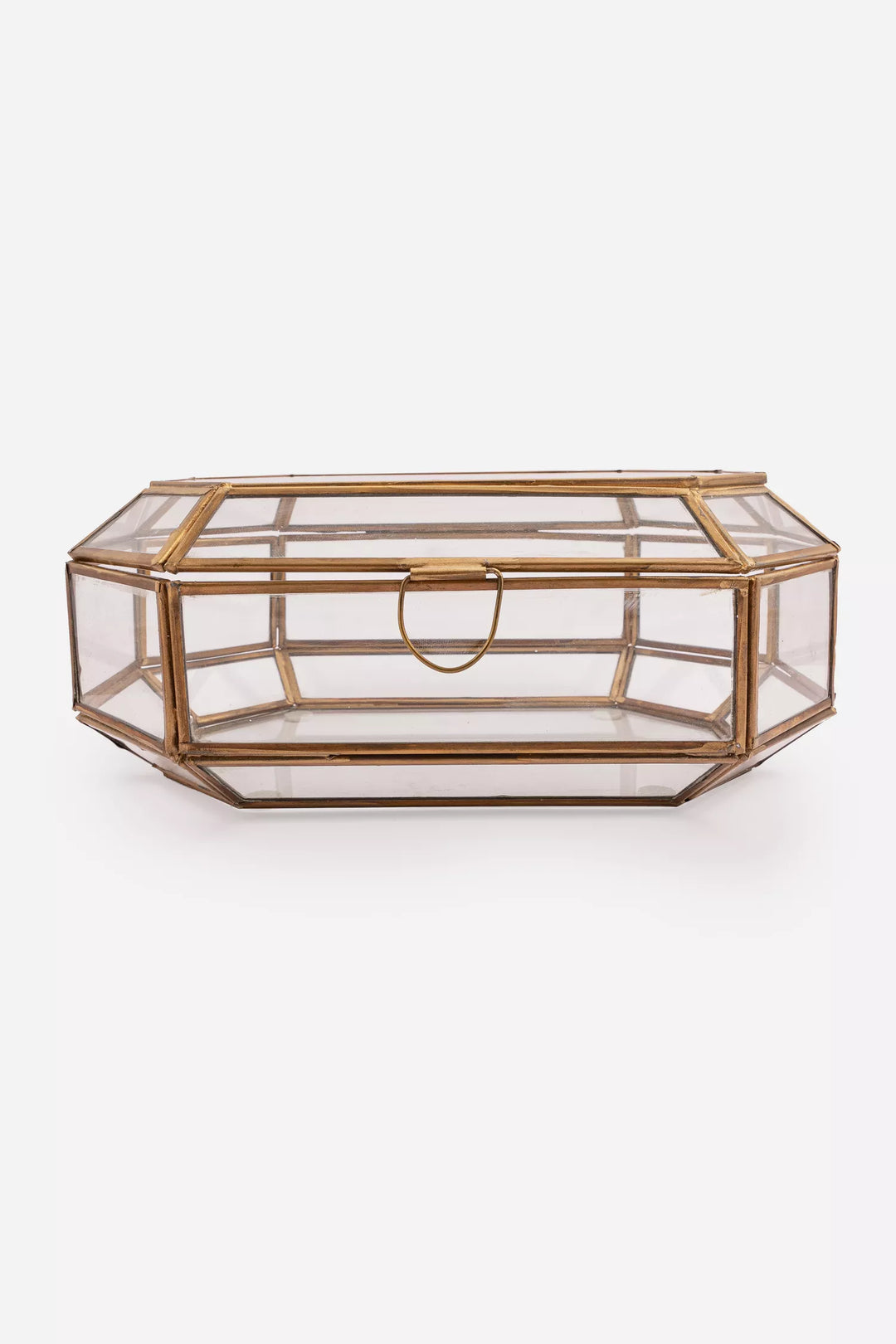 Octagon Glass Box