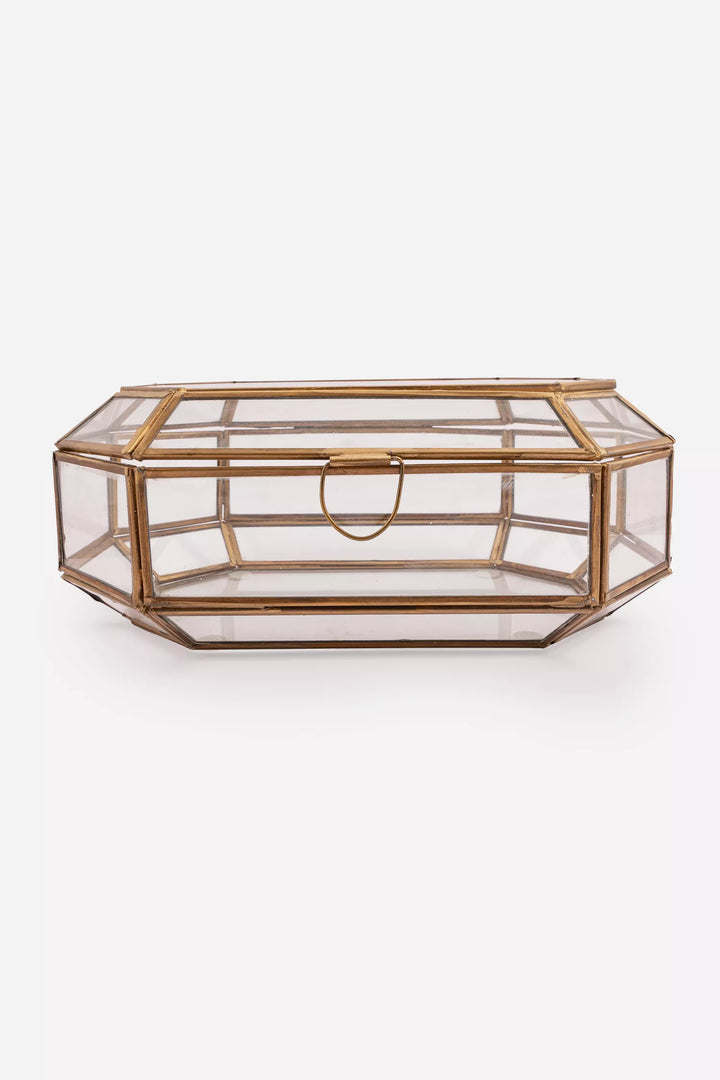 Octagon Glass Box