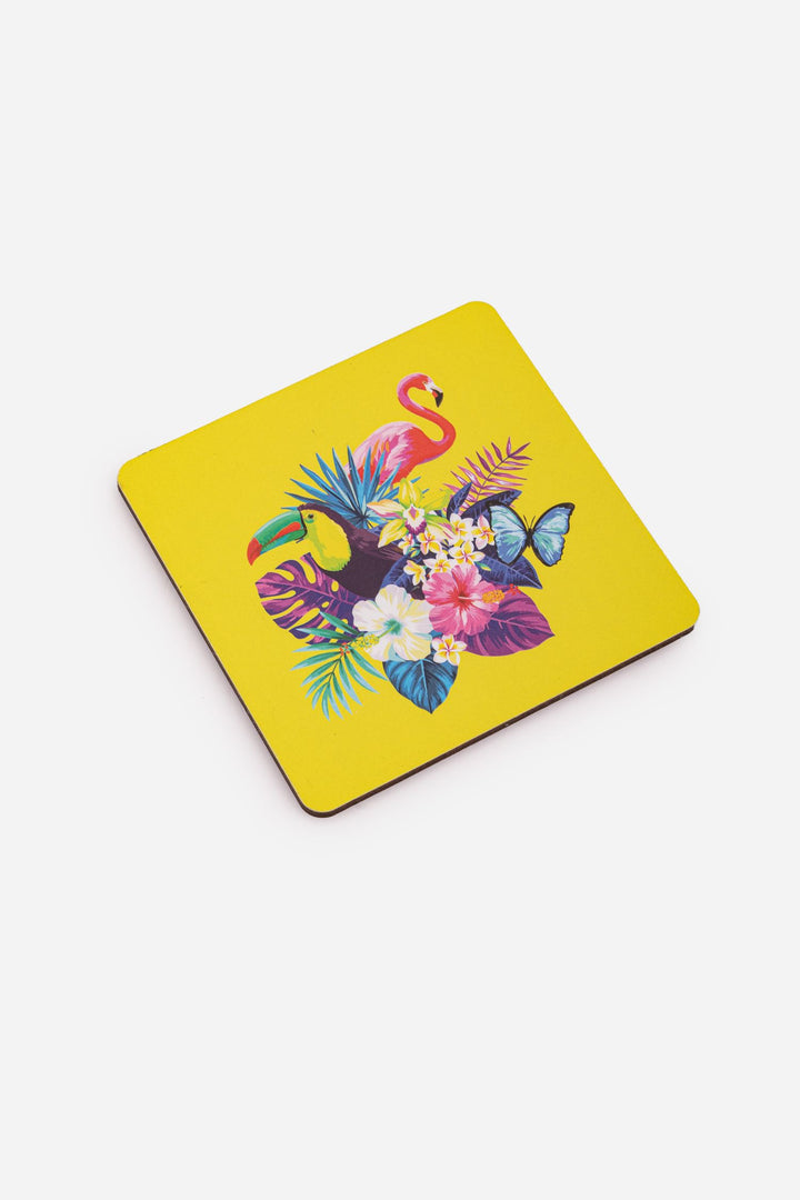 Multicolor Digital Print Wooden Coaster