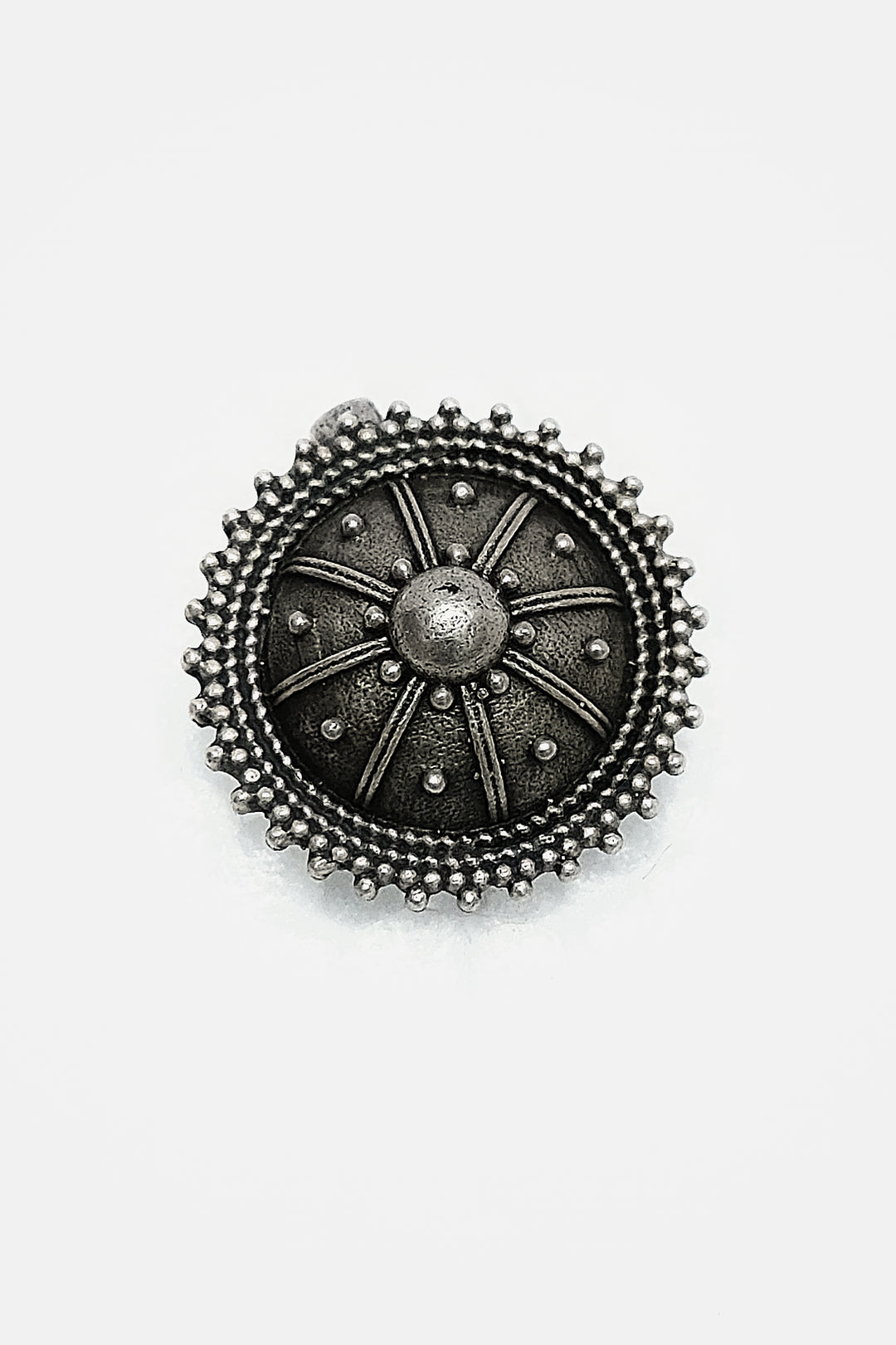 Boho Style Silver Studs