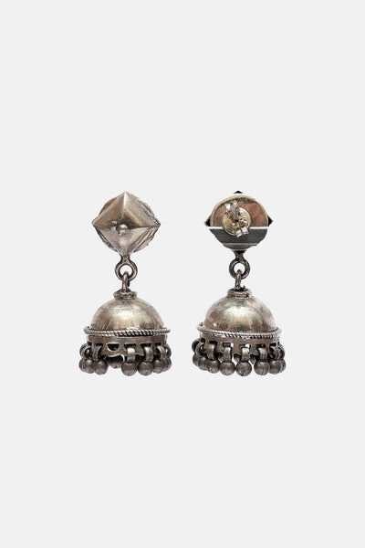 Silver Curated Lightweight Jhumkis