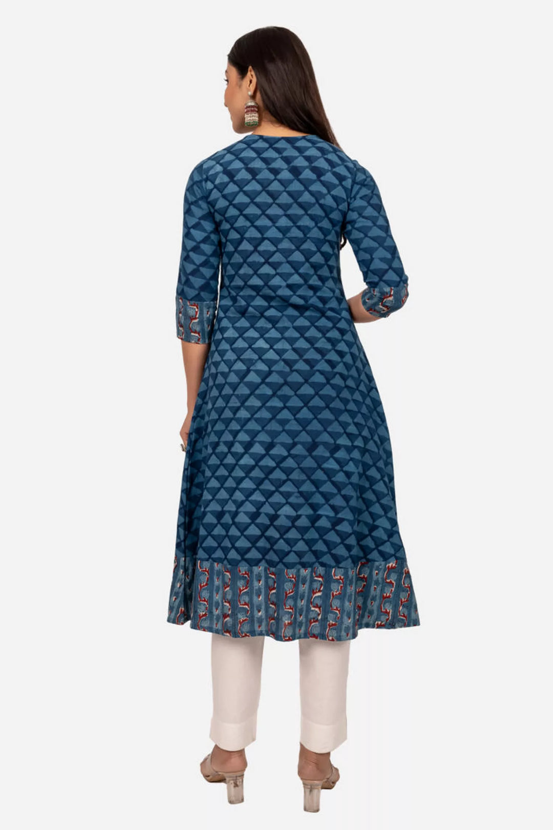 Indigo Daboo Print Kurta