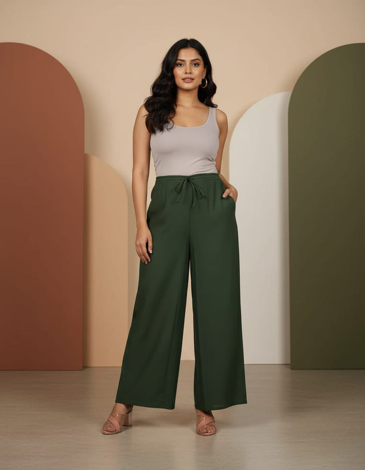 Olive Green Palazzo