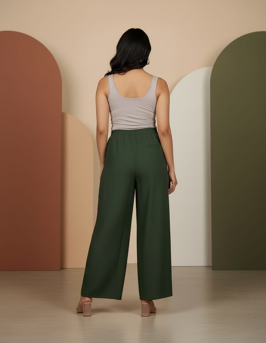 Olive Green Palazzo