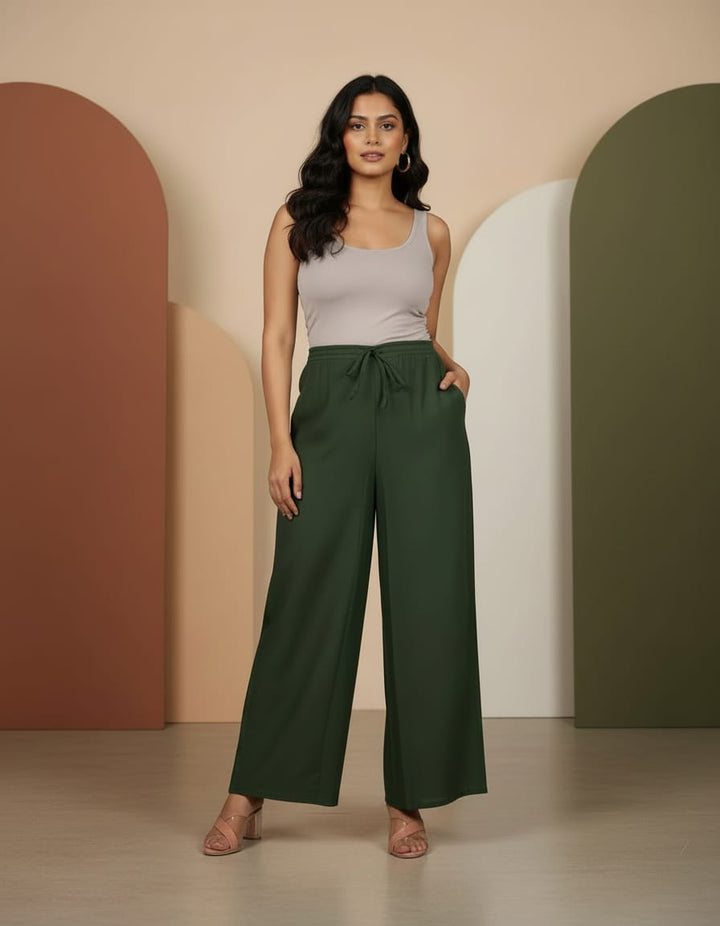 Olive Green Palazzo