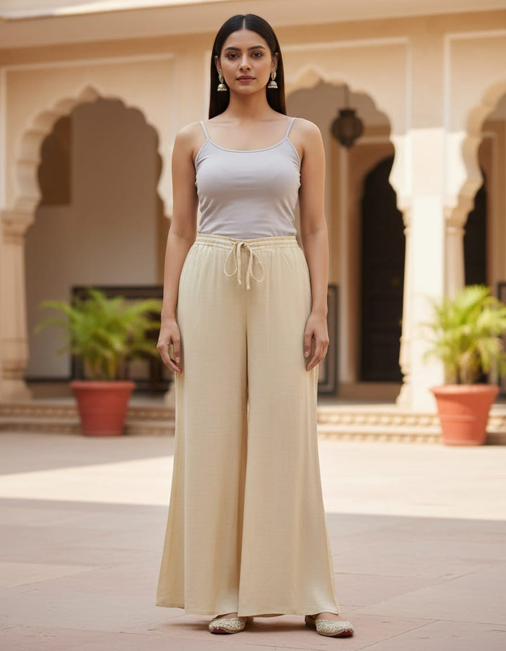 Beige Palazzo