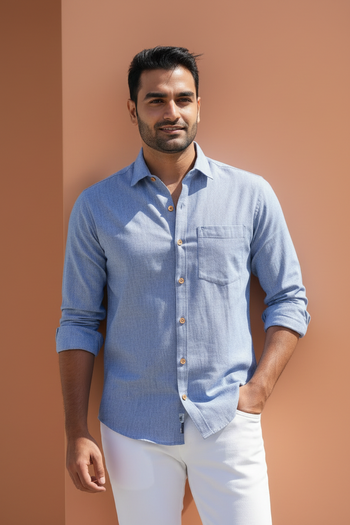 Blue Chambray Shirt