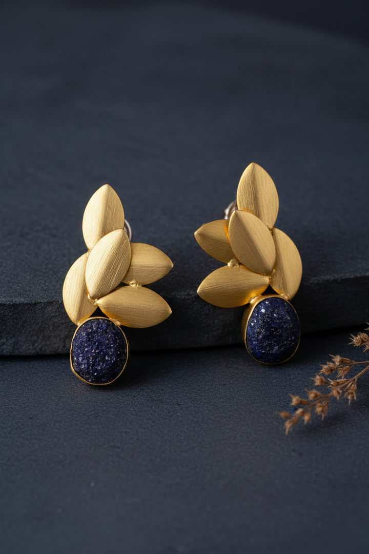 Exotic Blueberry Inspired Earring