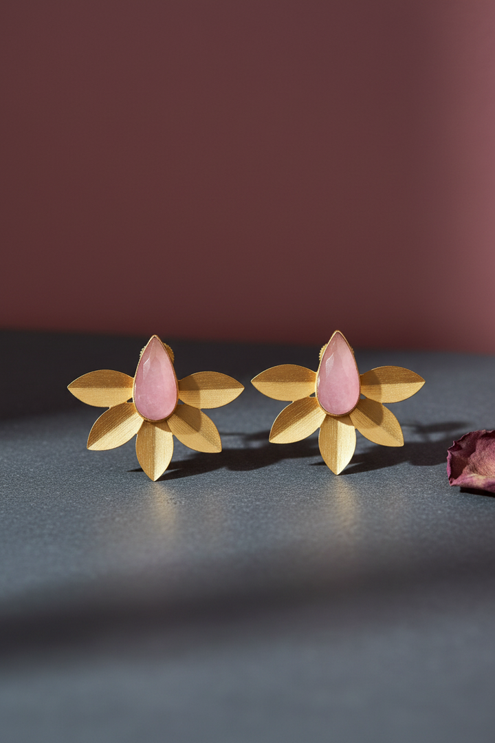 Four Petal Flower Earring