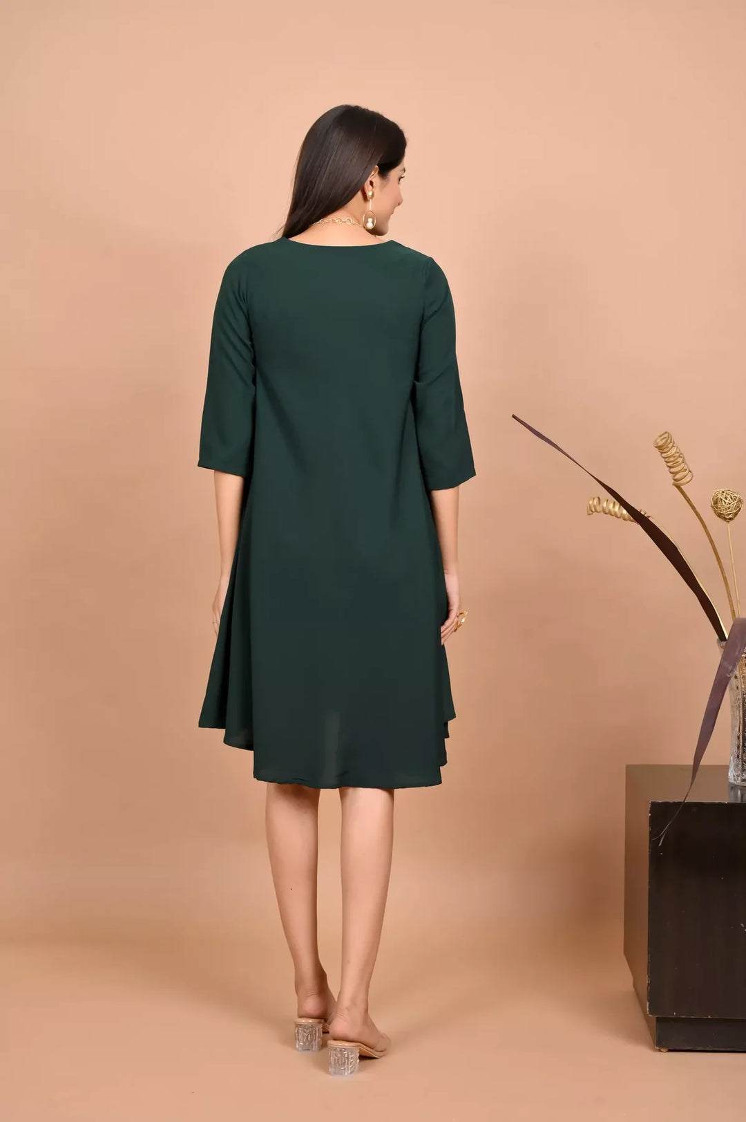 Georgette Flaired Dress