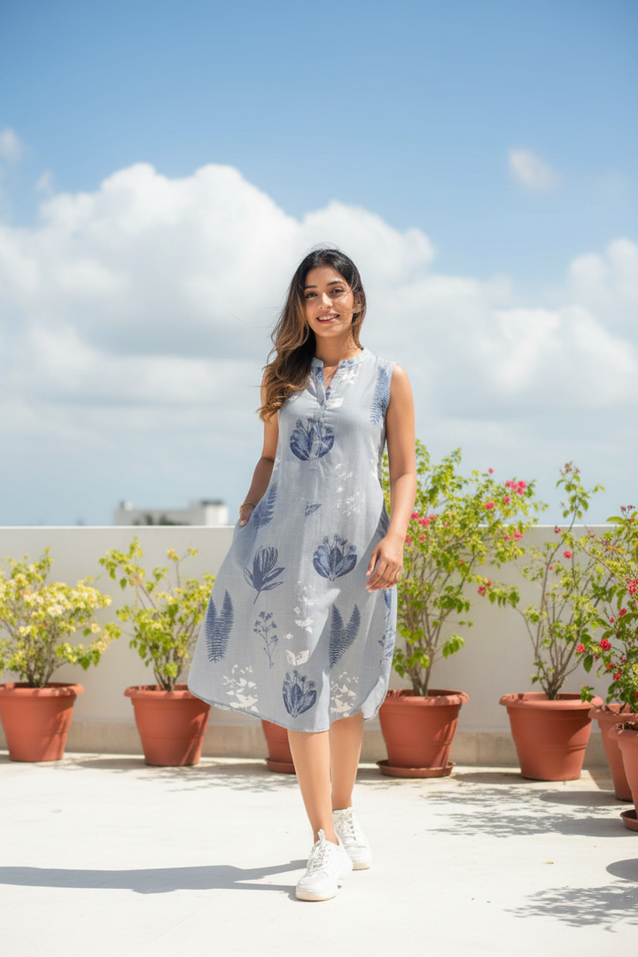 grey-cotton-sleeveless-shirt-dress