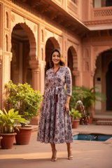 mauve-ajrakh-printed-long-dress